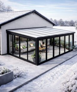 32 mm Opal & Klar Stegplatten Komplettset