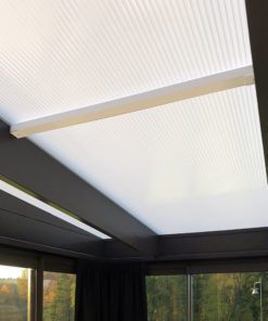 Stegplatten Doppelstegplatten Daches mit Aluminiumprofilen entscheiden