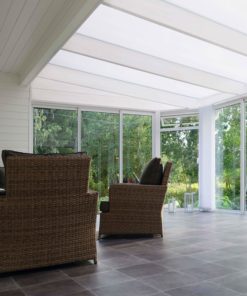 Stegplatten Doppelstegplatten Daches mit Aluminiumprofilen entscheiden