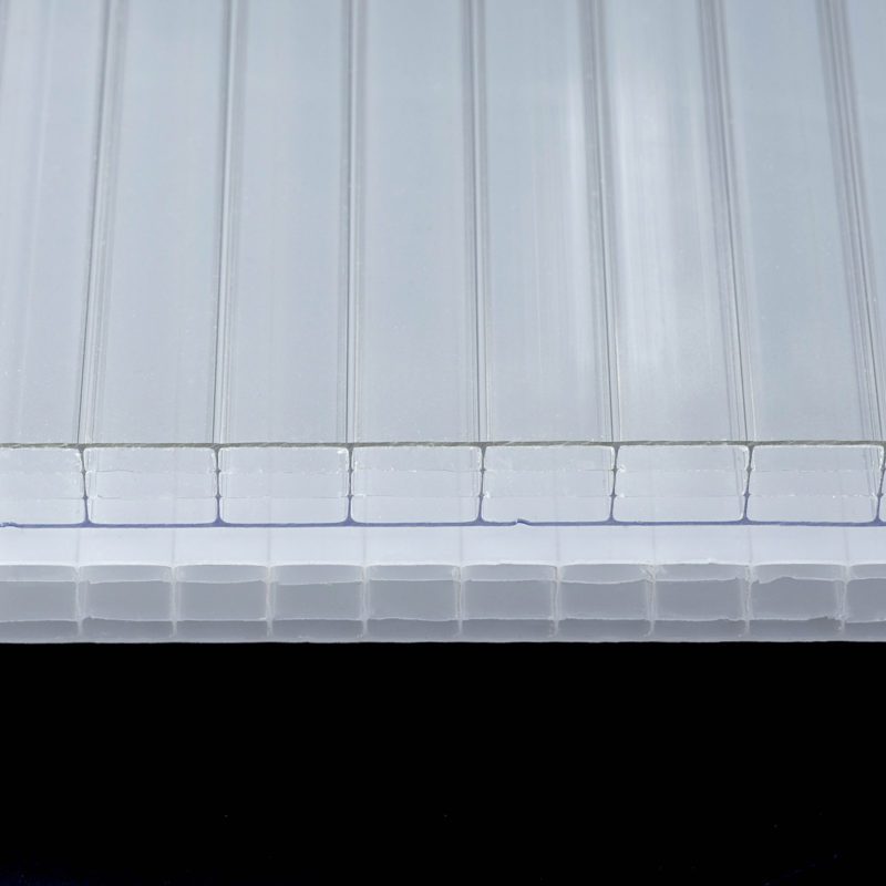 Stegplatten 10 mm Klar Opal Doppelstegplatten