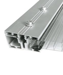 Alu profil Freitragende Universalprofile Alu komplett-Mittenprofil stegplatten doppelstegplatten doppelstegplatten