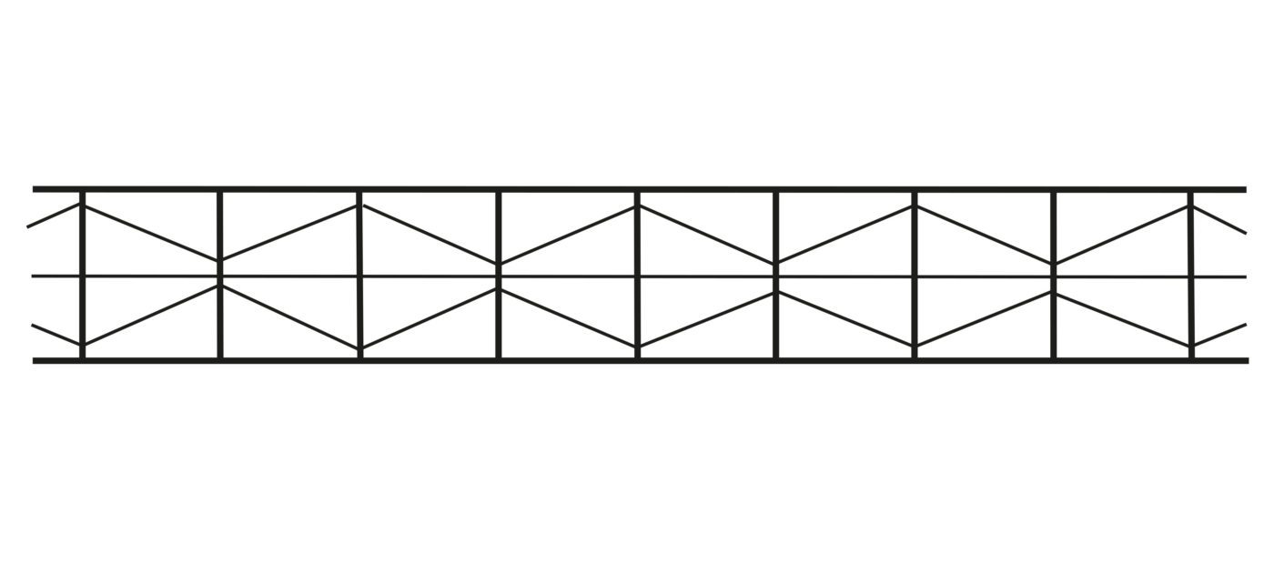 Doppelstegplatten Stegplatten 16 mm