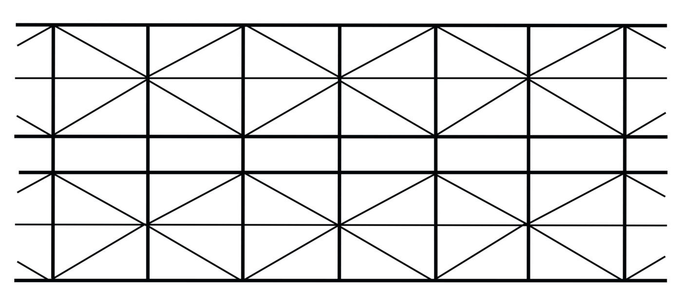 Doppelstegplatten Stegplatten 55 mm