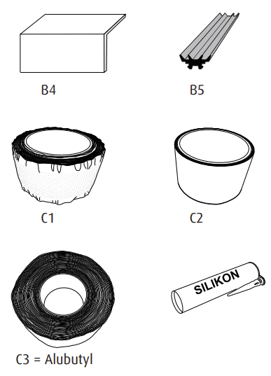 Stegplatten zubehör