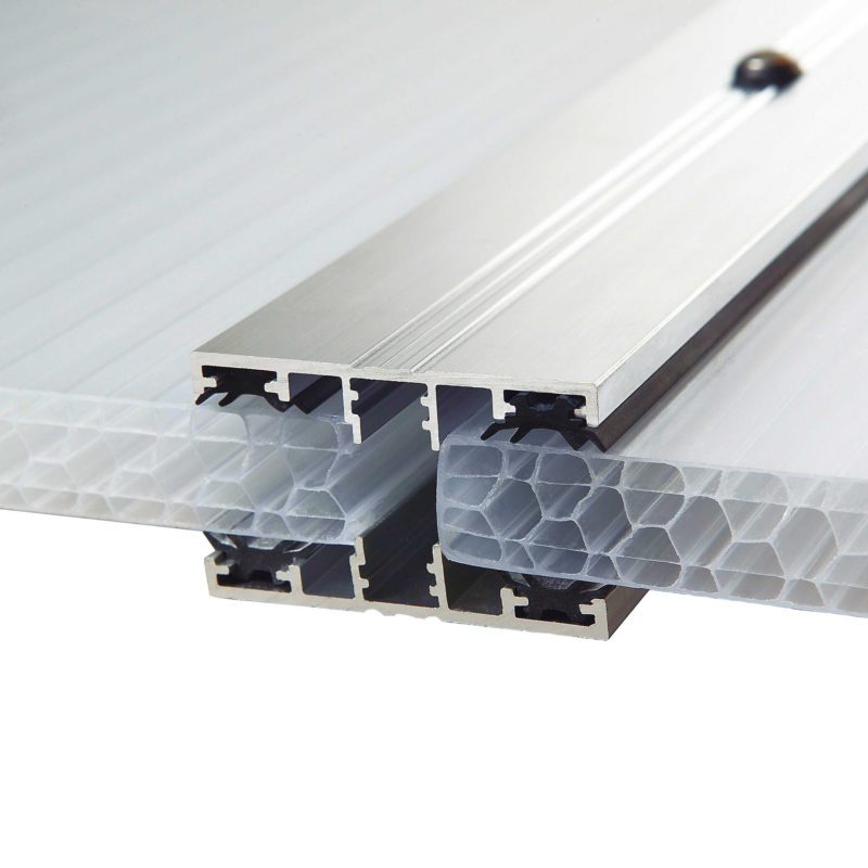 Alu profil Freitragende Standardprofile Alu komplett-Randprofil stegplatten doppelstegplatten doppelstegplatten