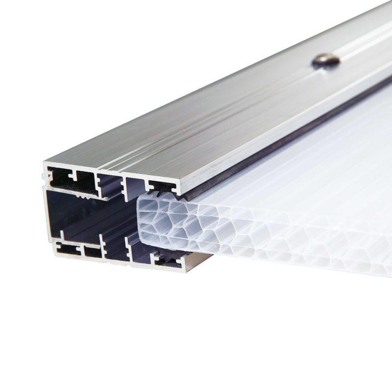 Alu profil Standardprofile Alu komplett-Randprofil stegplatten doppelstegplatten doppelstegplatten